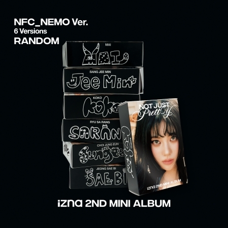 ( Pre-Order ) izna 2nd Mini Album [Not Just Pretty] ( Nemo ver ) Set 6 ver * ไม่มี Poster พับในกล่อง * วางจำหน่าย 1 / 10 / 2025