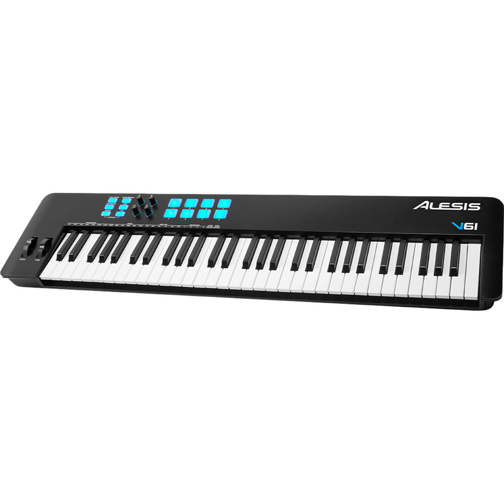 Alesis V61 MKII *ของแท้ประกัน 1ปี* มิดิคีย์บอร์ดคอนโทรลเลอร์ 61-Key USB MIDI Keyboard Controller