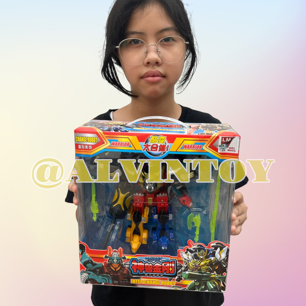 หุ่นยนต์ ประกอบร่าง Inter Change robot หุ่นยนต์แปลงร่าง แยกร่างได้