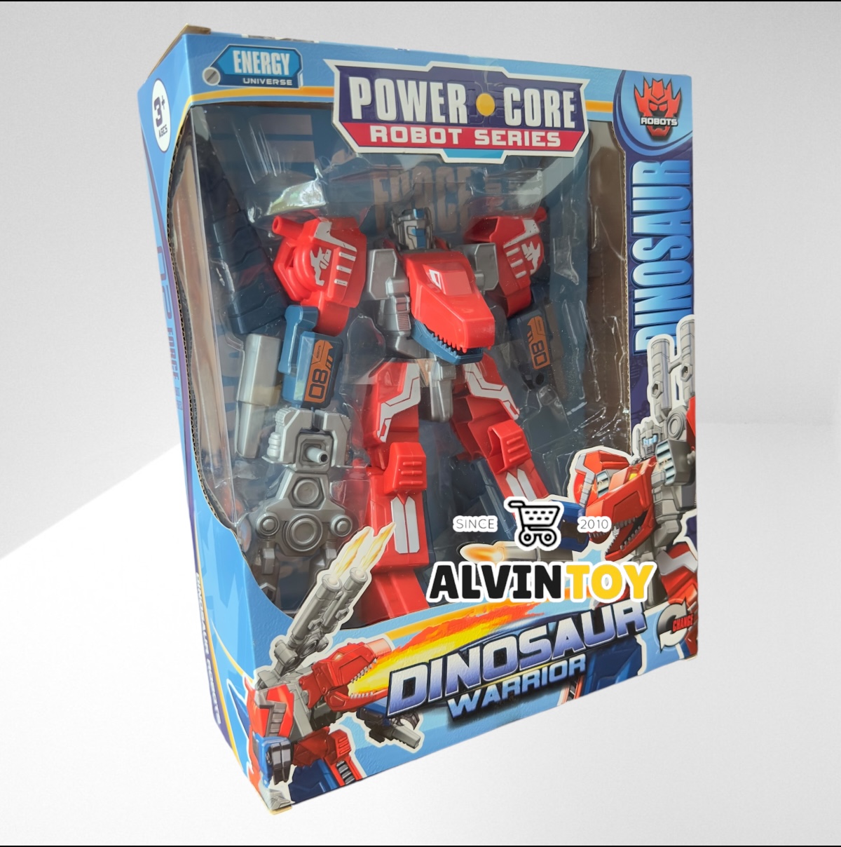 หุ่นยนต์ประกอบร่าง ตัวใหญ่ Power Core แปลงร่างเป็นไดโนเสาร์ แปลงร่างเป็นหุ่นยนต์ ของเล่นหุ่นยนต์แปลงร่าง