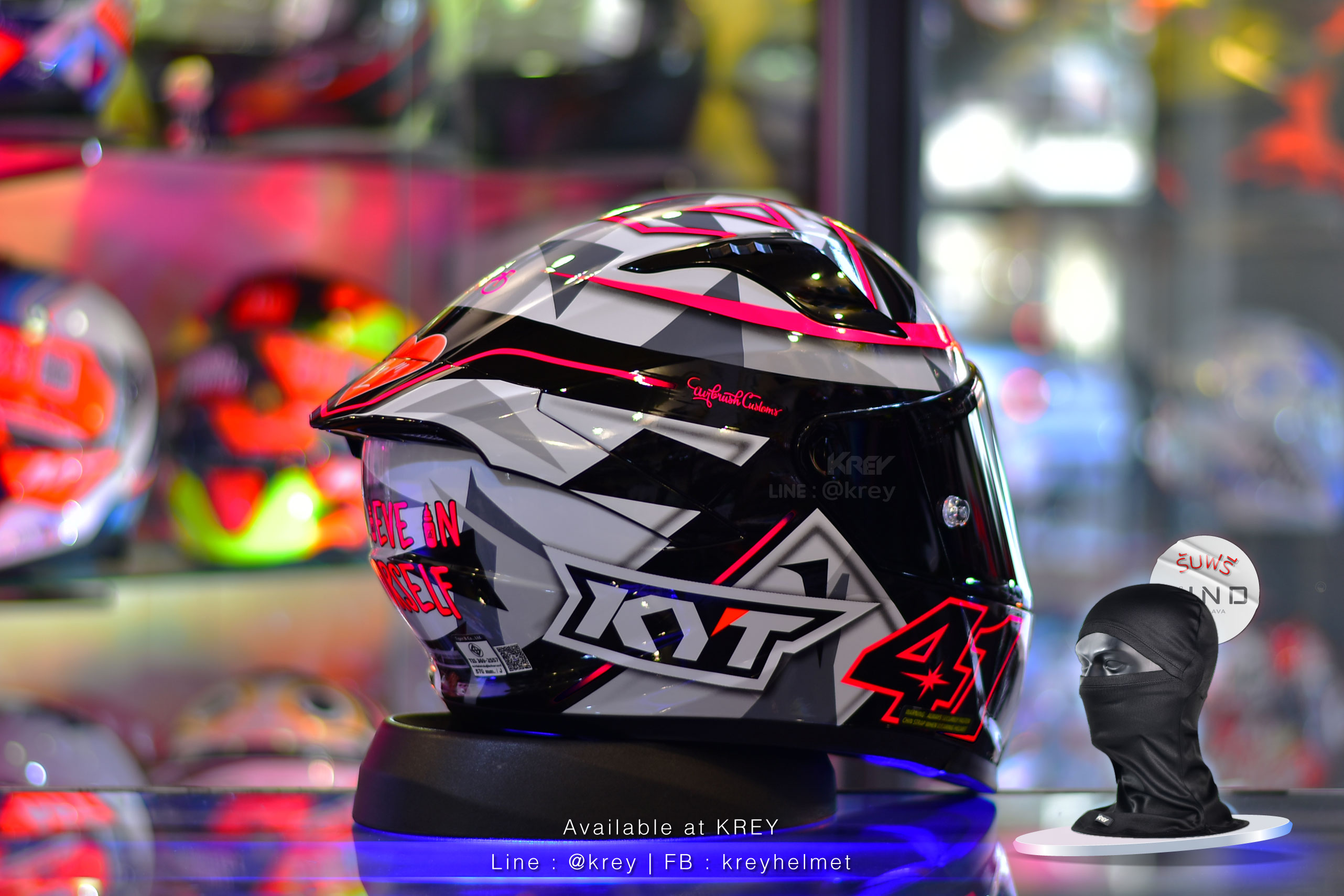 KYT model STRIKER ESPARGARO 2018 REPLICA