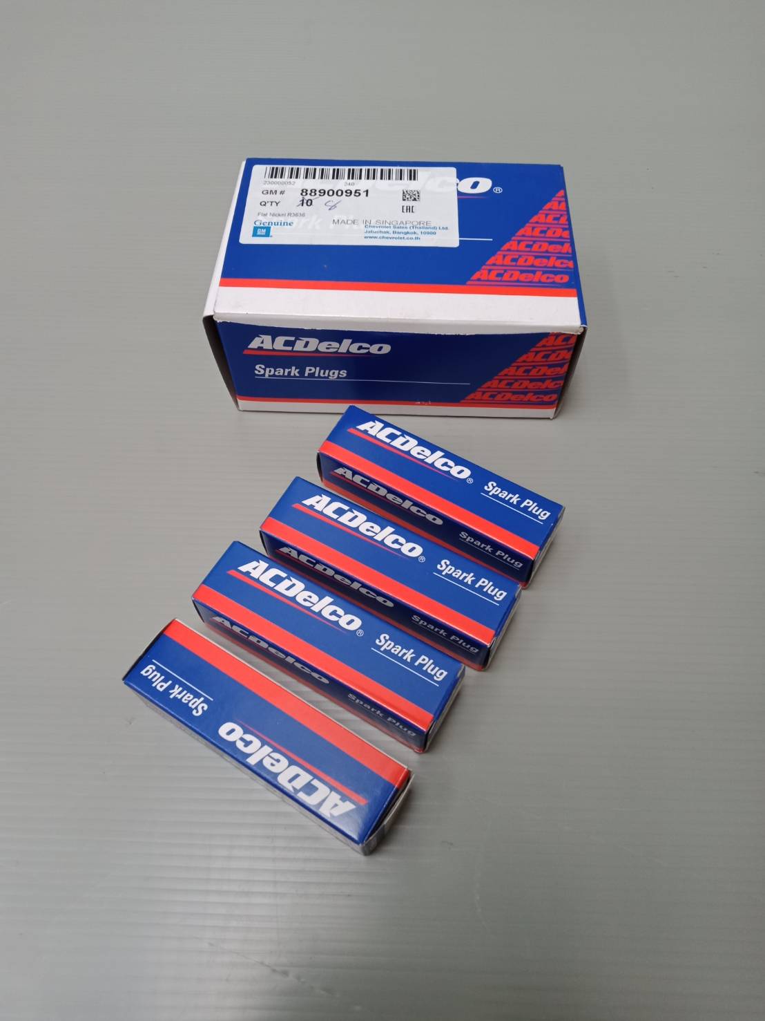 หัวเทียน SONIC 1.4L (1ชุด มี4หัว) / เชฟโรเลตโซนิค / ACdelco