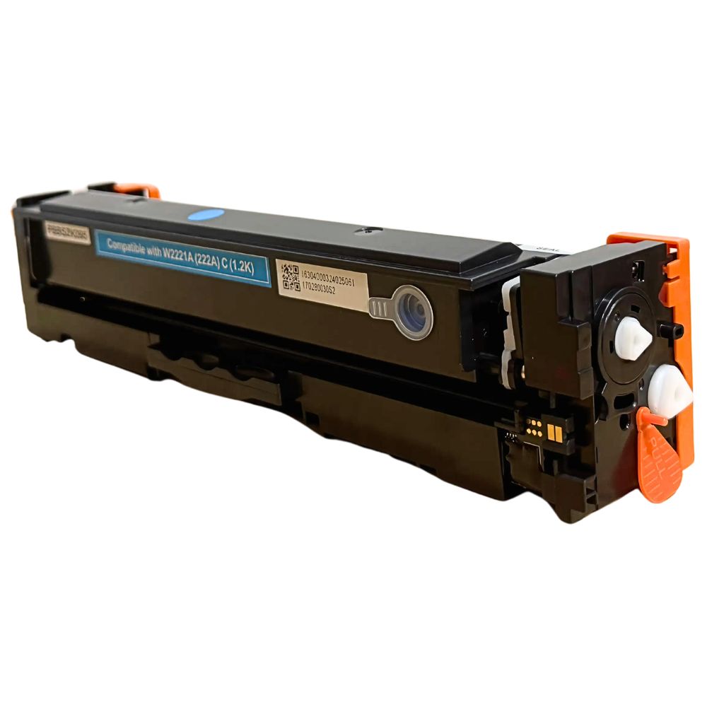 W2221A CY (222A) หมึกเทียบเท่า สีฟ้า สำหรับ HP Color LaserJet Pro 3203 , 3288, MFP 3388 , MFP 3303 (1,200 แผ่น) | พร้อมชิป