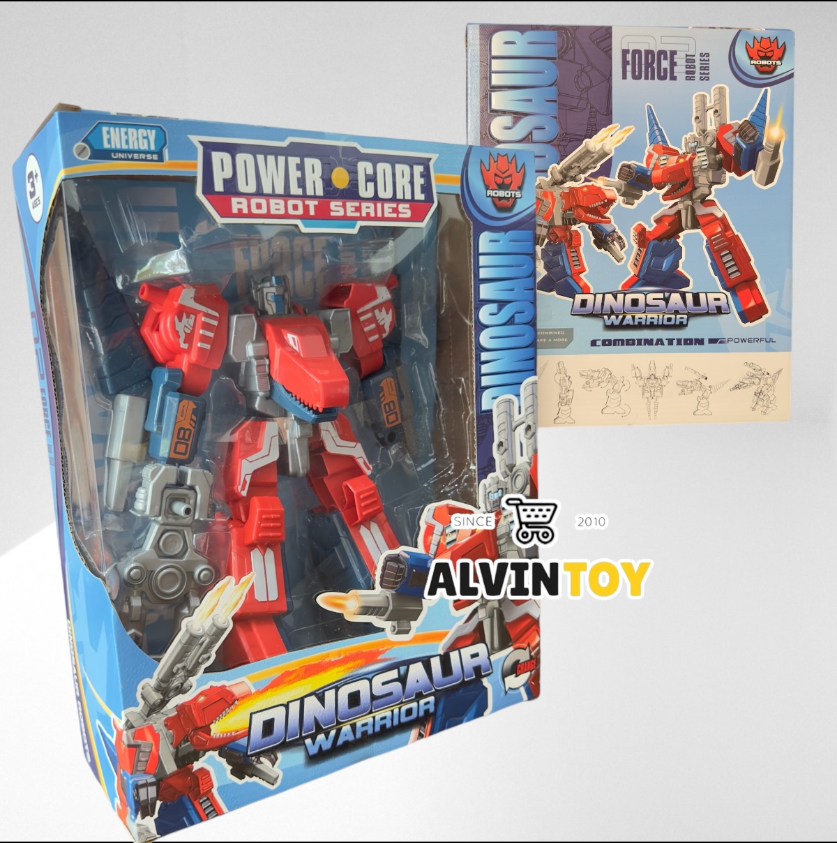 หุ่นยนต์ประกอบร่าง ตัวใหญ่ Power Core แปลงร่างเป็นไดโนเสาร์ แปลงร่างเป็นหุ่นยนต์ ของเล่นหุ่นยนต์แปลงร่าง