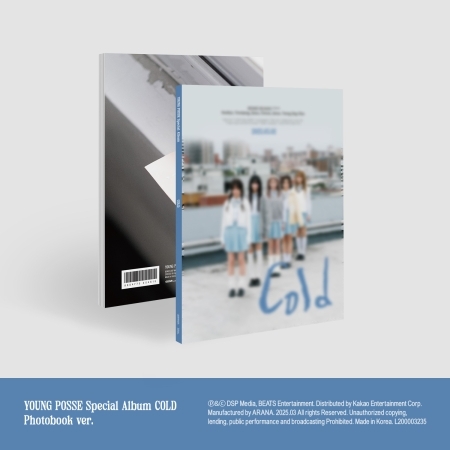 ( Pre-Order ) YOUNG POSSE Special Album [COLD] Photobook ver * มี Poster พับในกล่อง * วางจำหน่าย 5 / 3 / 2025