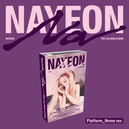 ( Pre-Order ) Nayeon ( TWICE ) 2nd Mini Album NA * ไม่มี Poster พับในกล่อง * วางจำหน่าย 14 / 6 / 2024