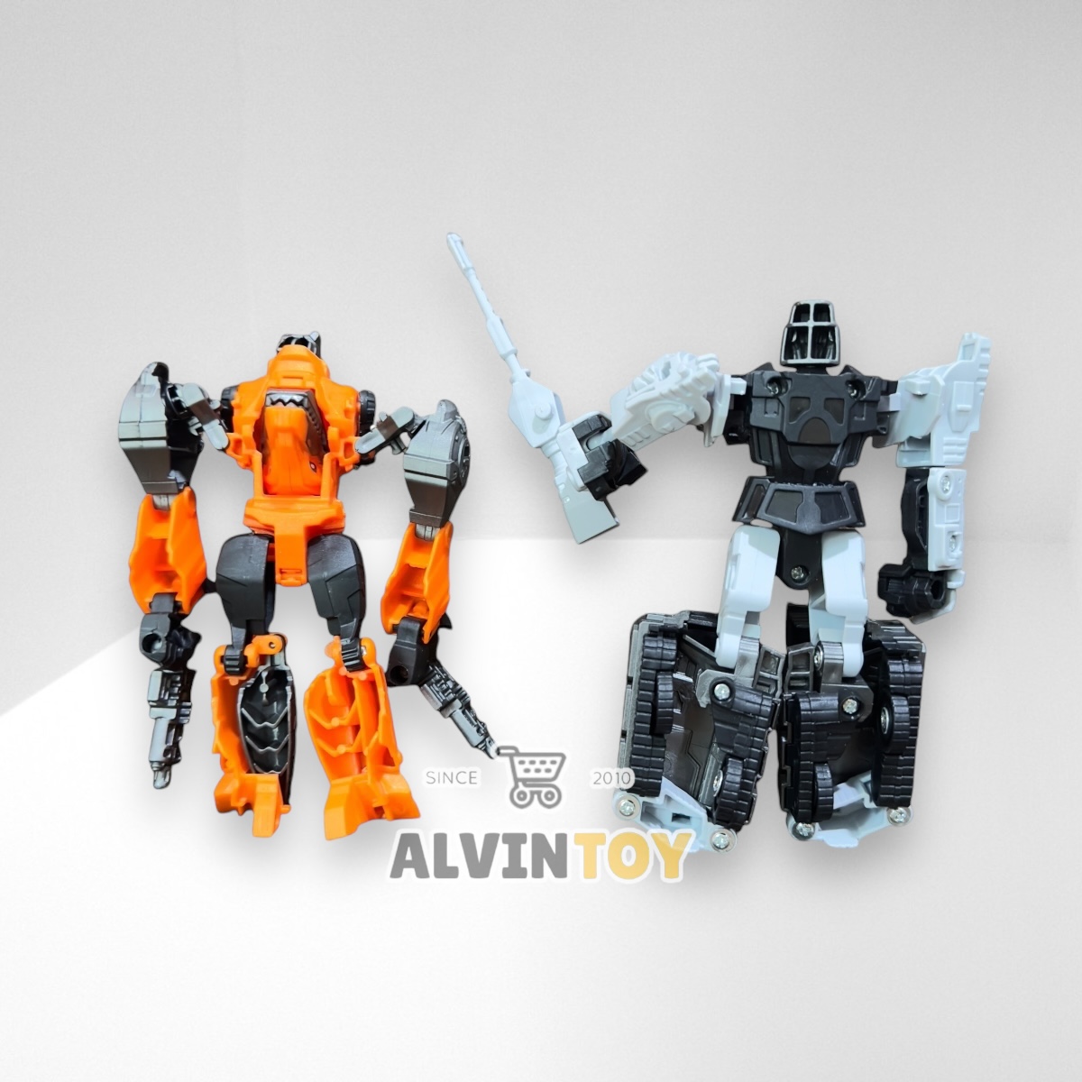 หุ่นยนต์ Transformer ทรานฟอร์เมอร์ กล่อง 4 ตัว แปลงร่างได้