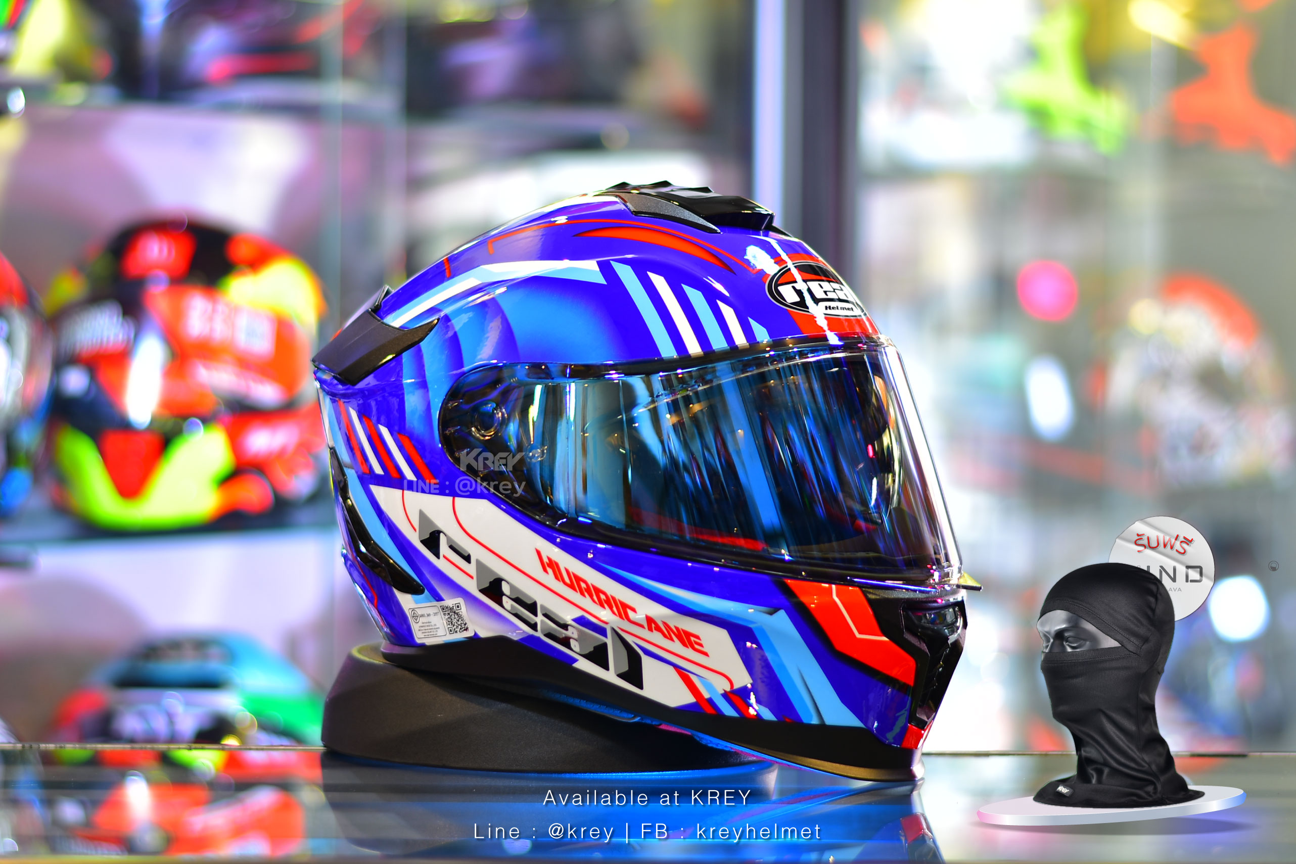 Real model Hurricane Kona Blue White