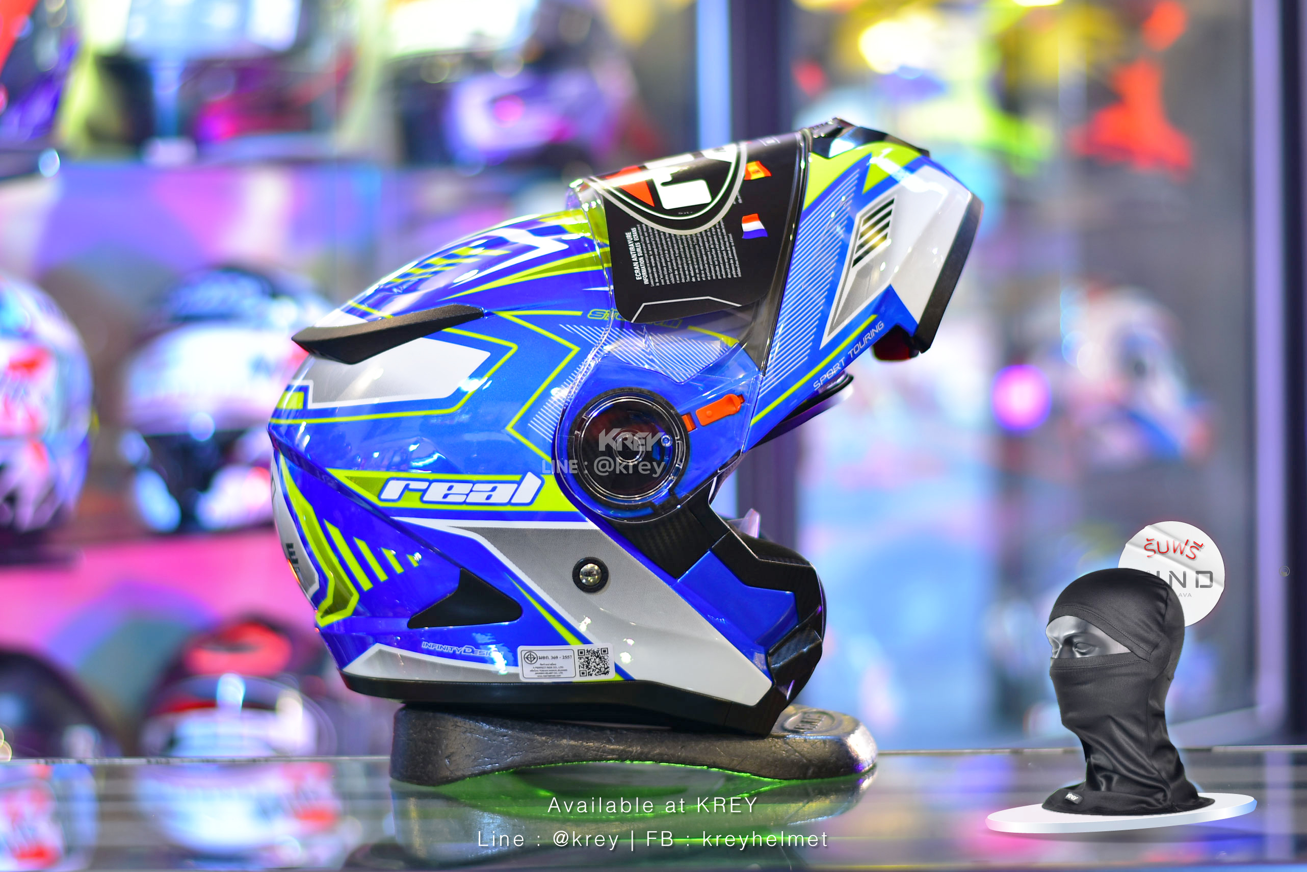 Real model Storm Eagle Force Blue Yellow