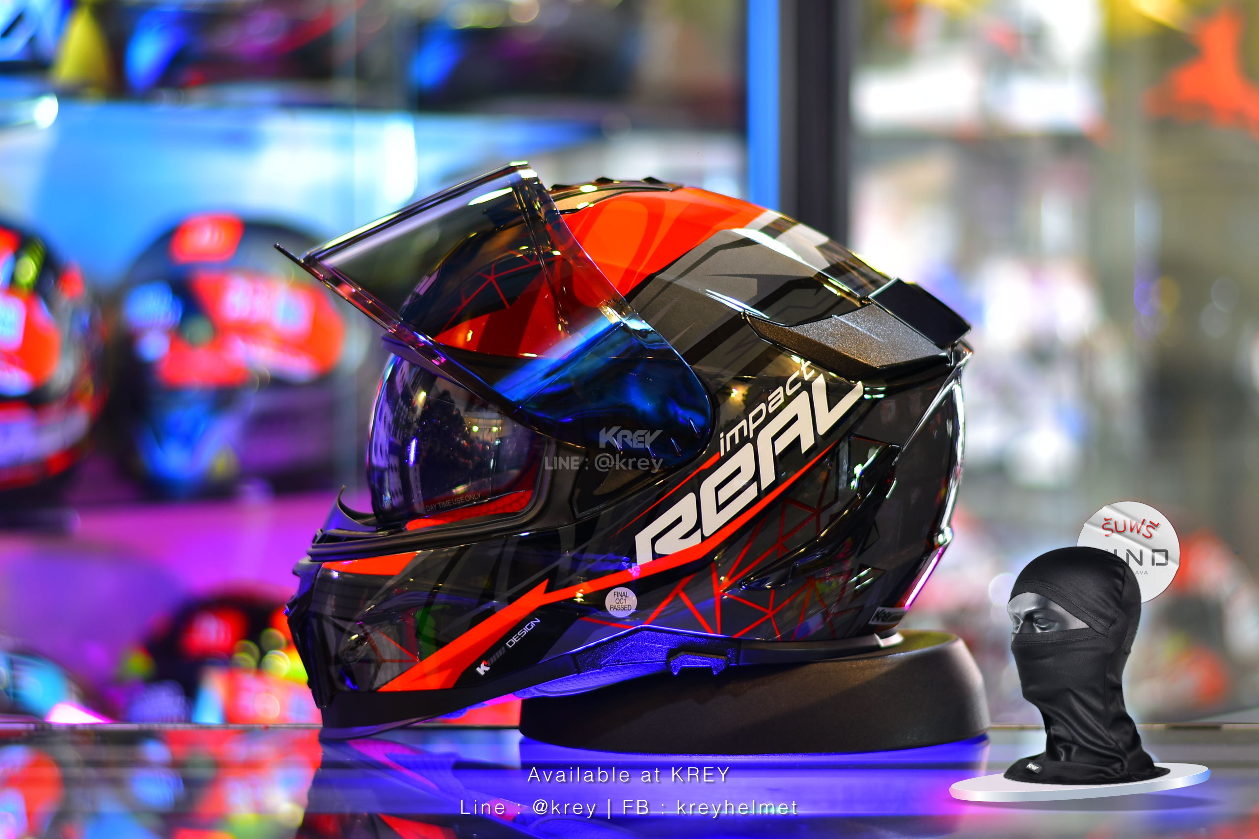 Real model Hurricane Impact Red