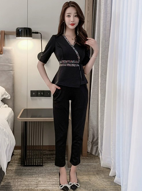 ชุดนวดสปา ชุดพนักงานซาวน่า ชุดพนักงานเสริมสวย ชุดคลินิกความงาม