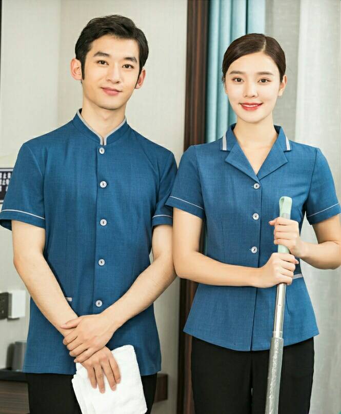 เสื้อแม่บ้าน เสื้อพ่อบ้าน เสื้อพนักงานทำความสะอาด