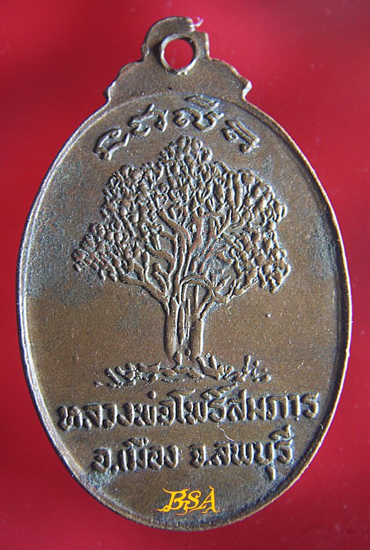 เหรียญ หลวงพ่อวัดดอนโพธิ์ หลัง หลวงพ่อโพธิ์สมภาร อ.เมือง จ.ลพบุรี