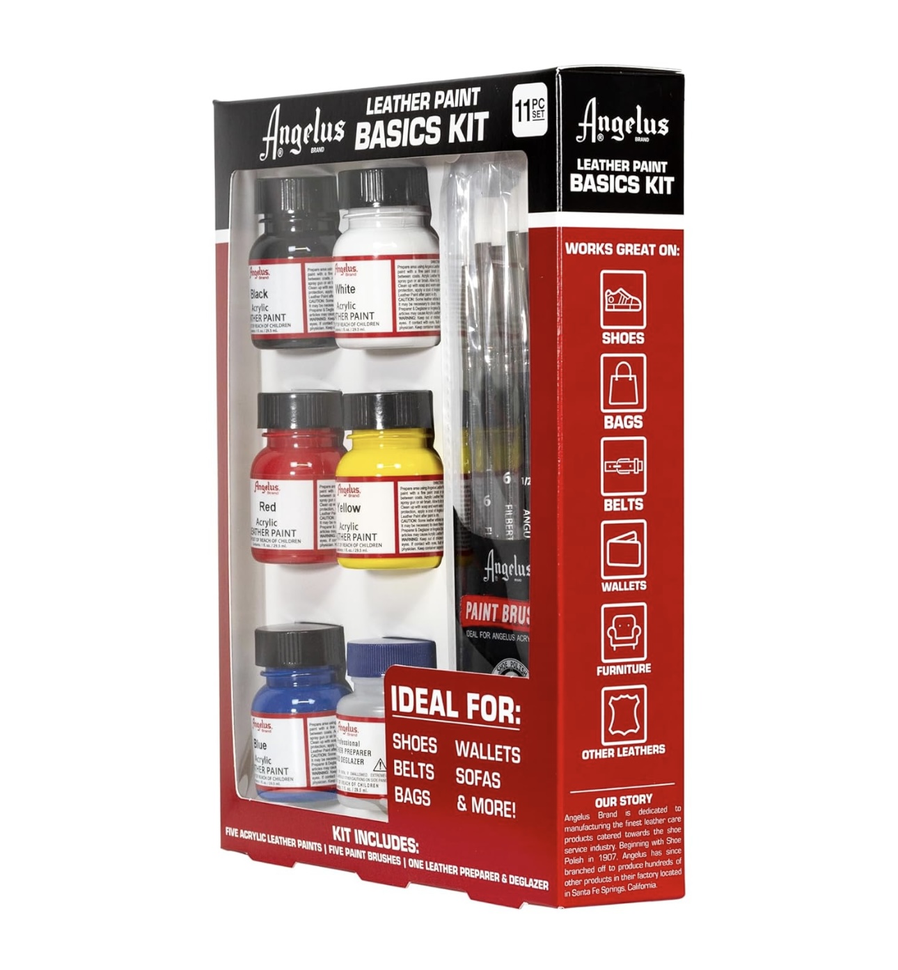 Angelus leather paint ชุดbasics kit ของแท้ usa 🇺🇸