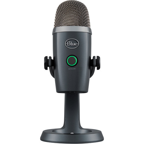 Blue Yeti USB (Blackout) ไมค์ USB แบบมัลติแพทเทิร์น, ไลฟ์สด, สตรีมมิ่ง, พอดแคสท์, 16-Bit/48 kHz, รองรับ PC, Mac, OSx รับประกัน 1 ปี