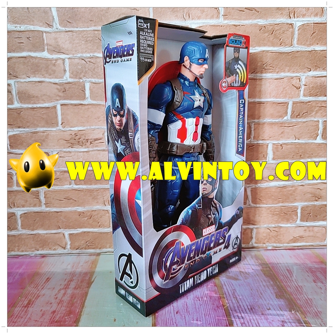 Figure Captain America Avenger End Game กัปตันอเมริกา