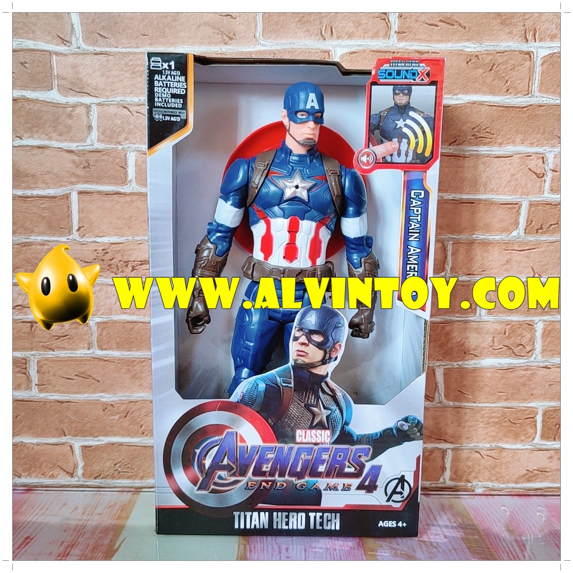 Figure Captain America Avenger End Game กัปตันอเมริกา