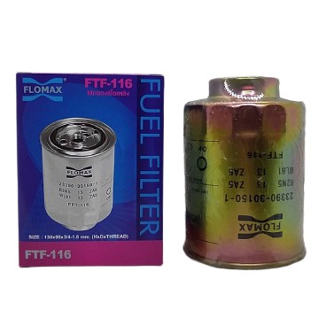 กรองดักน้ำ ไส้กรองดักน้ำ TOYOTA TIGER D4D 02-04 2.5D 2KD โตโยต้า ไทเกอร์ (FLOMAX FTF-116 / FTF116)