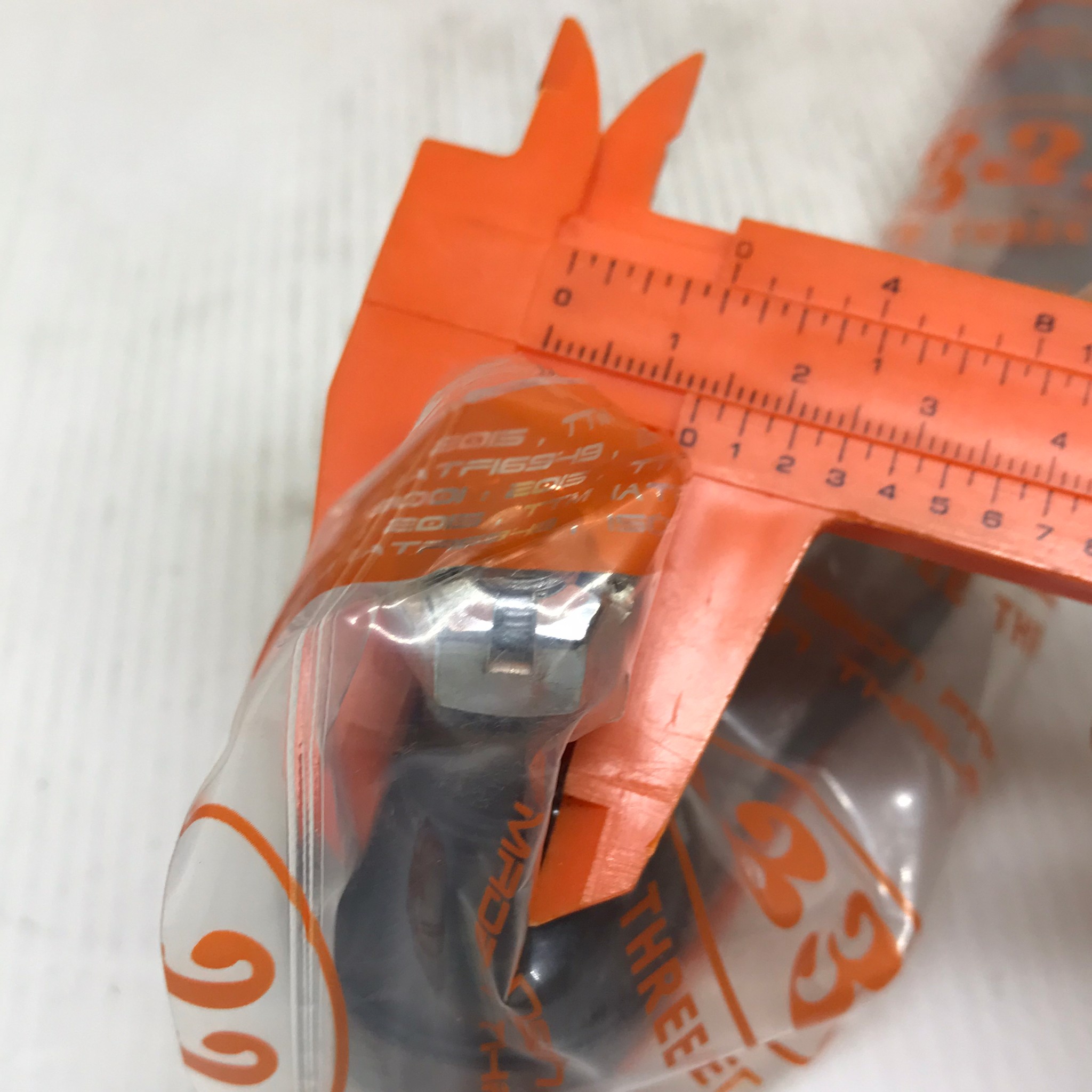 (2 ตัว) ลูกหมากคันชักนอก HONDA ACCORD ปี 1989-1993 ฮอนด้า แอคครอด / เบอร์ 3E-6181 / 53540-SM4-003 / 53560-SM4-003 / ยี่ห้อ 333 / Three Three Three (TIE ROD END)