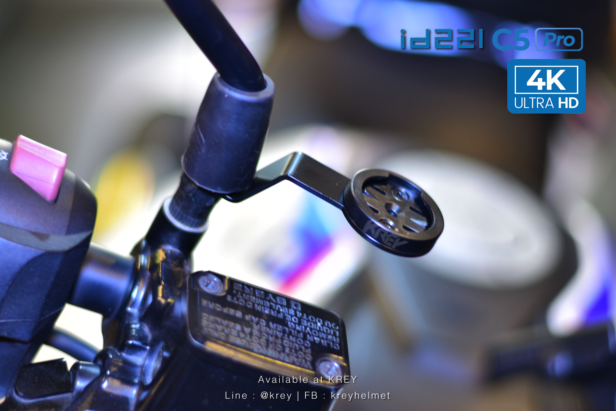 กล้องติดหมวก/รถ id221 รุ่น ACTION C5 Pro