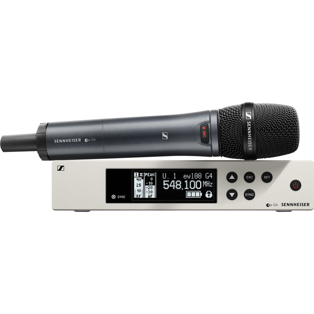 Sennheiser EW 100 G4-945-S-TH ไมค์ไร้สายแบบถือ Dynamic Super Cardioid (คลื่น UHF 748.2 - 757.8 MHz กสทช.) ของแท้ รับประกัน 1 ปี