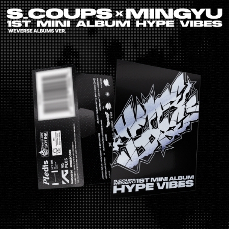 ( Pre-Order ) S.COUPS x MIMGYU ( SEVENTEEN ) 1st Mini Album [HYPE VIBES] Weverse ver * ไม่มี Poster พับในกล่อง * วางจำหน่าย 29 / 9 / 2025