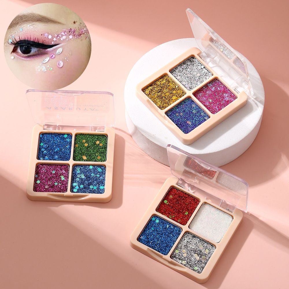 กลิตเตอร์ทาตา อายแชร์โดว์ แฟนซี งานกีฬาสี คอสเพล Fansy Glitter Eyeshadow for cosplay