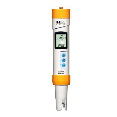 pH/Temperature HM Digital PH-200 เครื่องวัด pH แบบปากกา