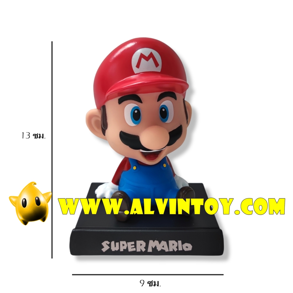 โมเดล หัวสั่นดุ๊กดิ๊ก Mario - มาริโอ้