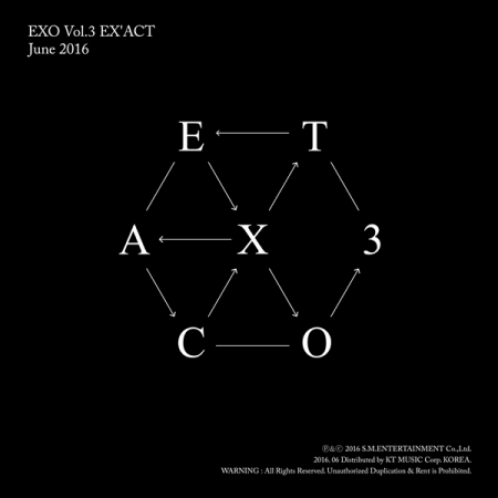 ( Pre-Order ) EXO 3rd album ( Chinese ver. ) + Poster ( ระบุปกอัลบั้มและโปสเตอร์ได้ Lucky one / Monster ) วางจำหน่าย 10 / 6 / 2016