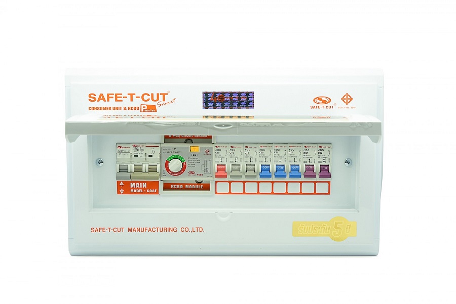 ตู้ RCBO 8 ช่อง Safe-T-Cut
