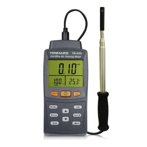 Tenmars TM-4002 Hot Air Anemometer เครื่องวัดความเร็วลม