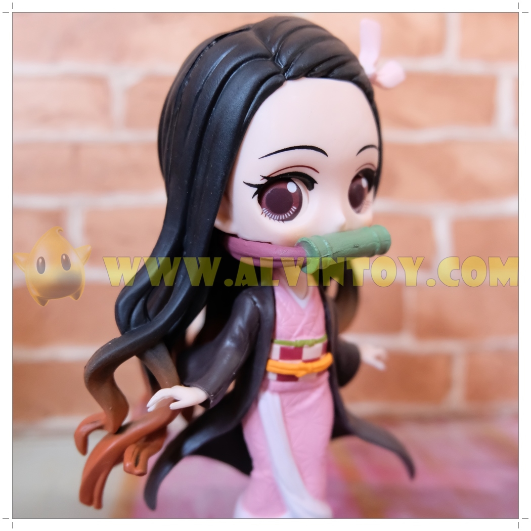 Action Figure Kimetsu no Yaiba โมเดลดาบพิฆาตอสูร คามาโดะ เนซึโกะ ขนาดความสูง 15 ซม. มีฐาน งานสวย