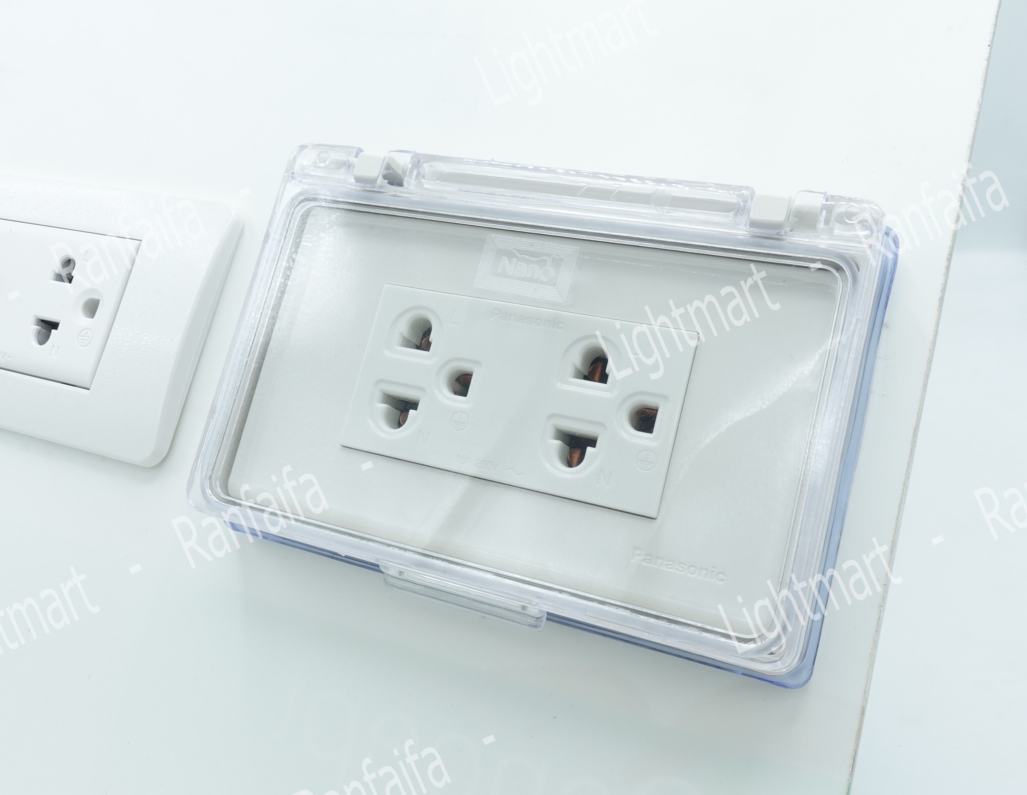 หน้ากากกันน้ำ ฝาใส NANO