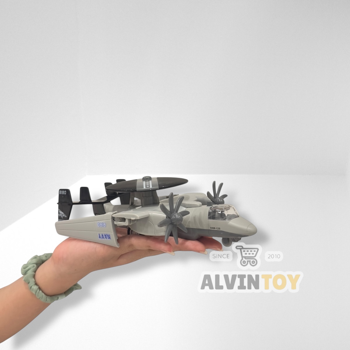 โมเดลเครื่องบิน Navy 8180 เทา