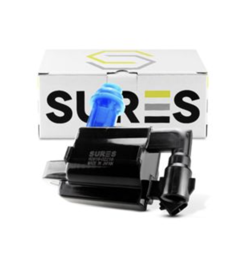 คอยล์จุดระเบิด TOYOTA 1JZ-GE VVTI / 2JZ-GE VVTI ตรงรุ่น - SCT-036 - SURES MADE IN JAPAN - คอยล์หัวเทียน คอยล์ไฟ คอยล์จานจ่าย โตโยต้า เจ 90919-02216