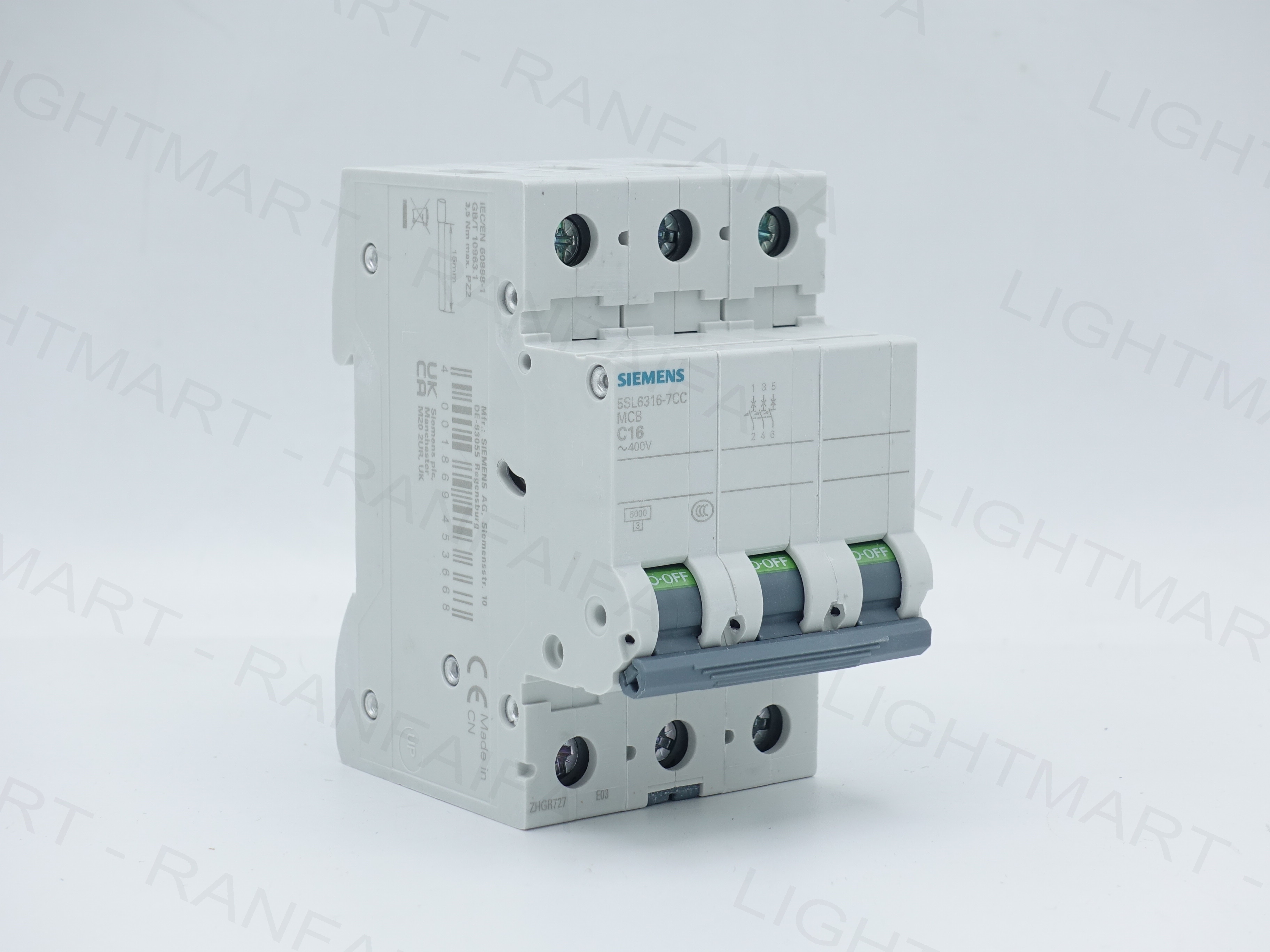 ลูกเบรกเกอร์ย่อย 3P 10-100A Siemens