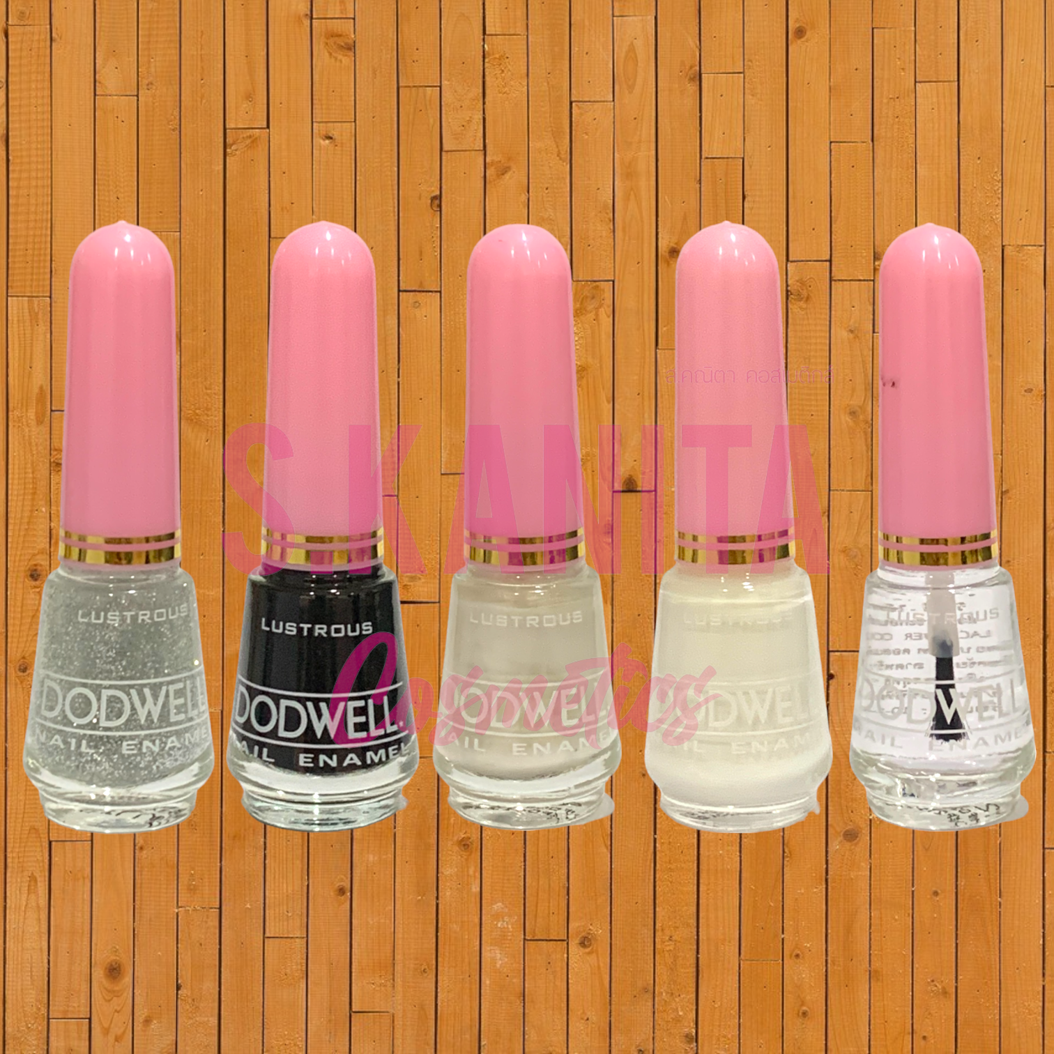 สีทาเล็บ DODWELL แบบแห้งไว