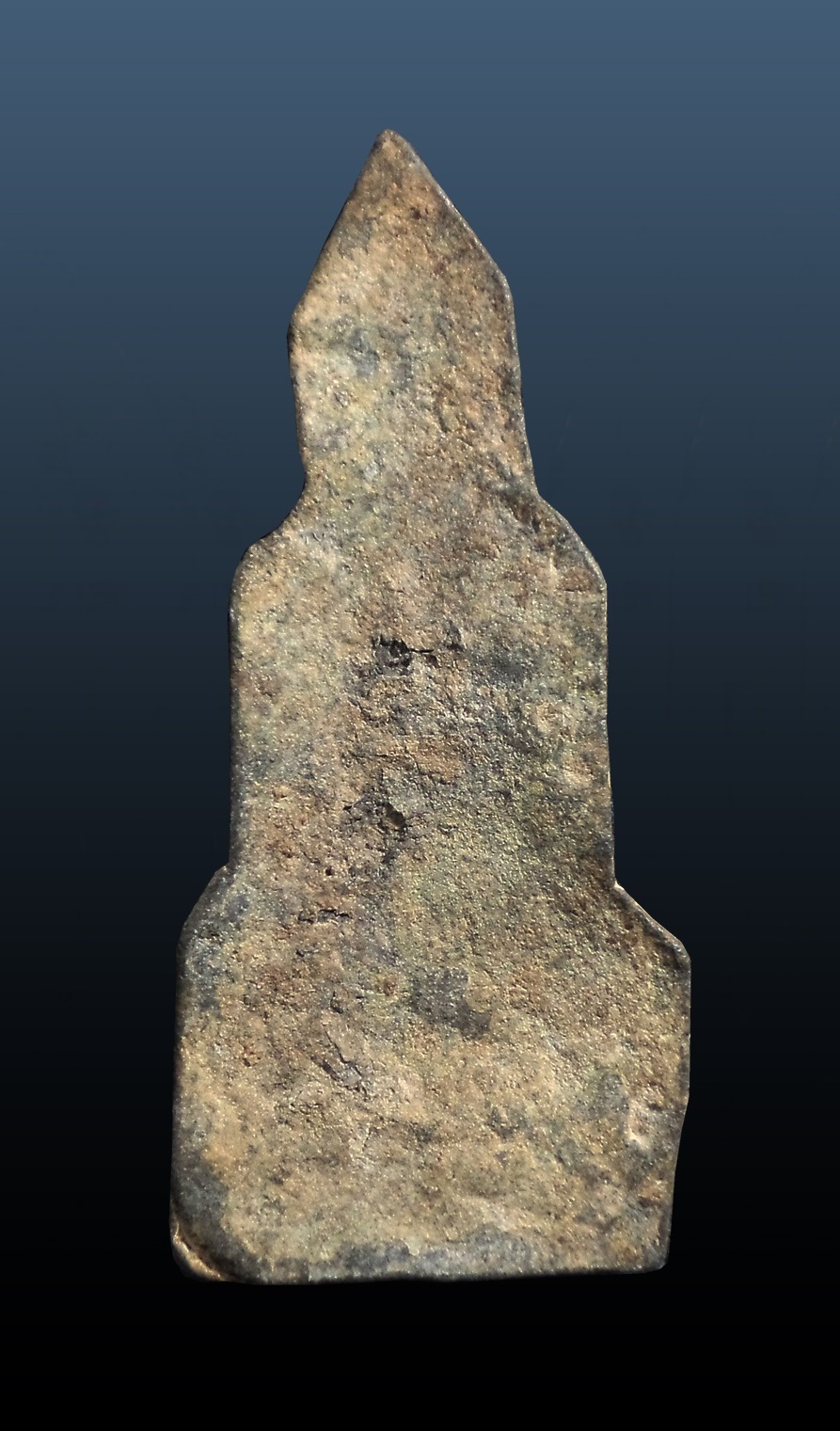 พระอู่ทองท้องช้าง ฐานสองชั้น พิมพ์ใหญ่ กรุวัดพระศรีรัตนมหาธาตุ จ.ลพบุรี