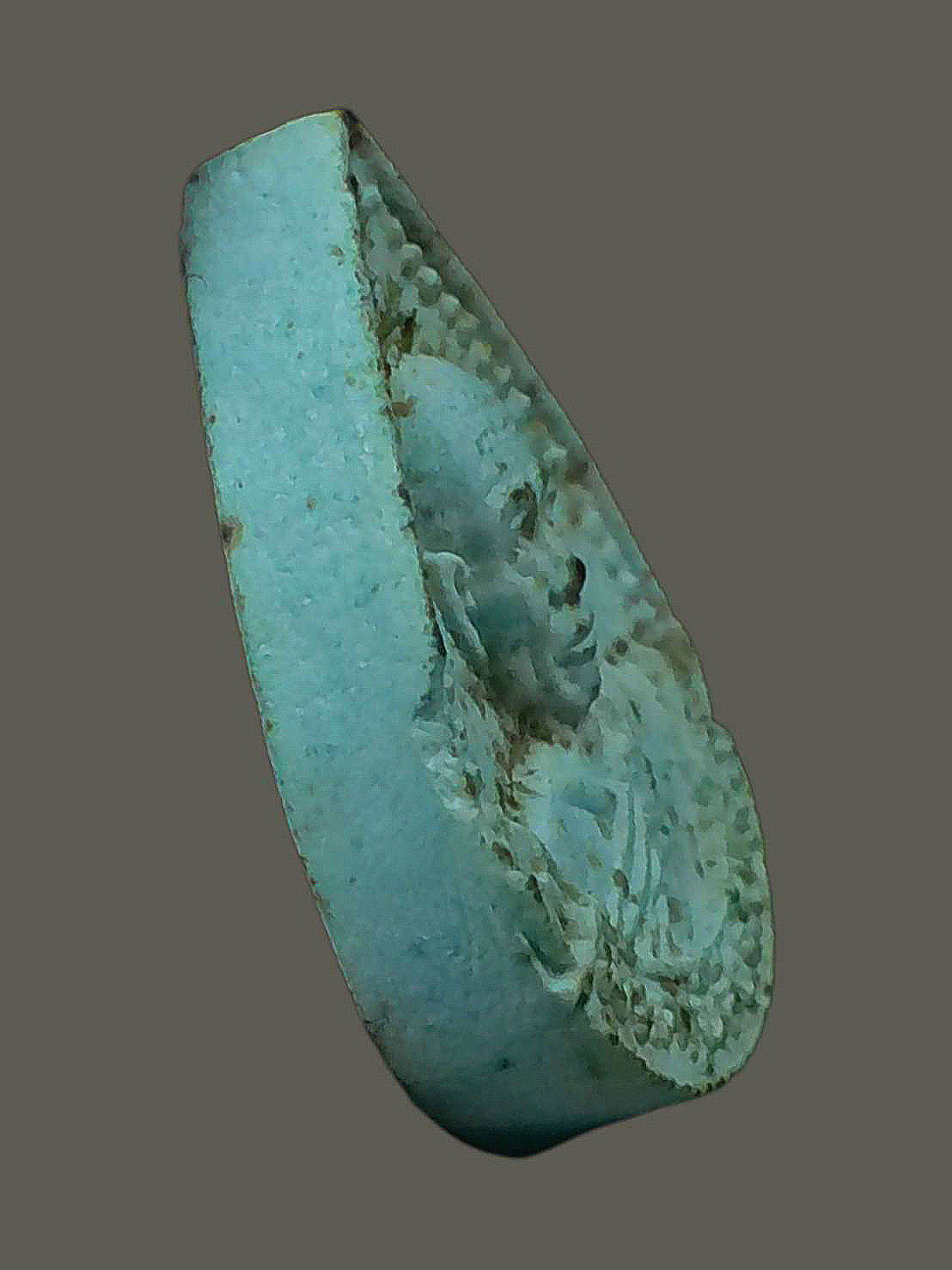 พระหยดน้ำเนื้อผง หลวงพ่อโอด วัดจันเสน นครสวรรค์ ปี2531