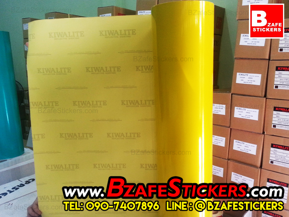 สติ๊กเกอร์สะท้อนแสง KIWALITE (Japan)