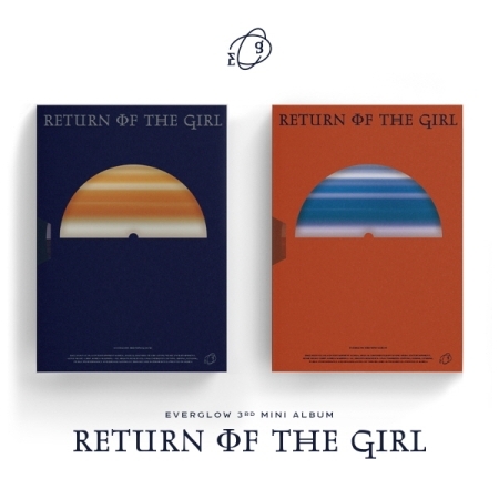 ( Pre-Order ) EVERGLOW 3rd RETURN OF THE GIRL Set 2 ver + Poster วางจำหน่าย 2 / 12 / 2021