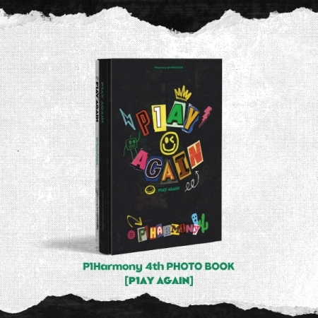 ( Pre-Order ) P1Harmony 4th PHOTO BOOK [P1AY AGAIN] * มี Poster พับในกล่อง * วางจำหน่าย 6 / 9 / 2024