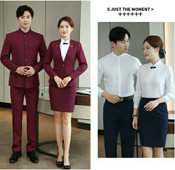 ชุดพนักงานต้อนรับโรงแรม รีสอร์ท