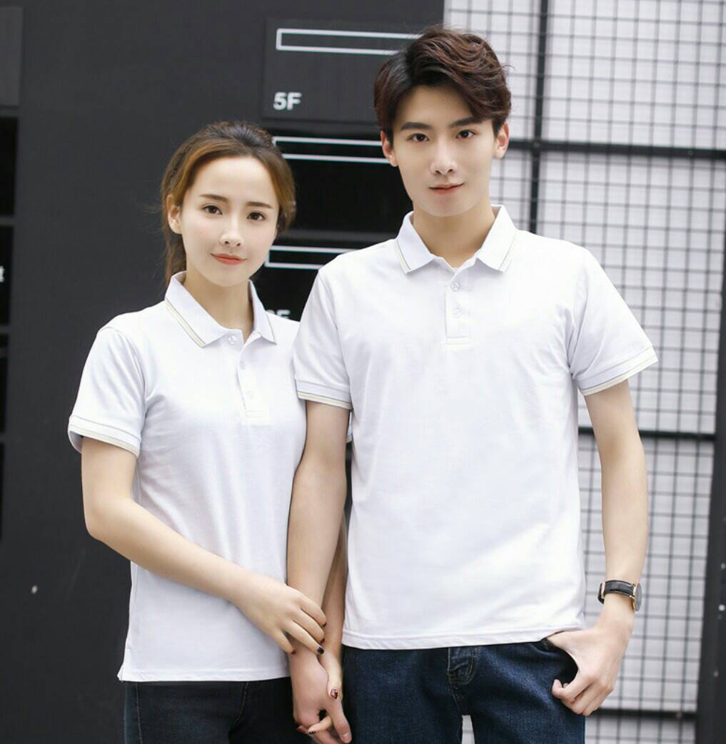 เสื้อยืดปกโปโล เสื้อโปโลแขนสั้น เสื้อพนักงาน