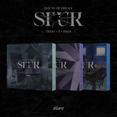 ( Pre-Order ) Xikers 5th Mini Album [HOUSE OF TRICKY : SPUR ] Set 3 ver * มี Poster พับในกล่อง * วางจำหน่าย 4 / 4 / 2025