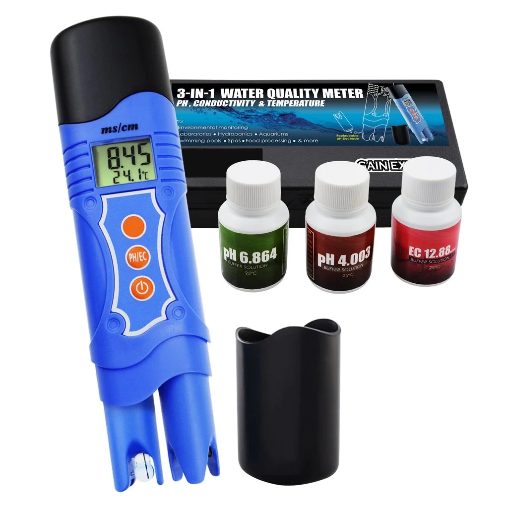 Multi-Parameter 3-in-1 เครื่องวัด pH / EC / Temp รวมในเครื่องเดียว รุ่น ECM-226