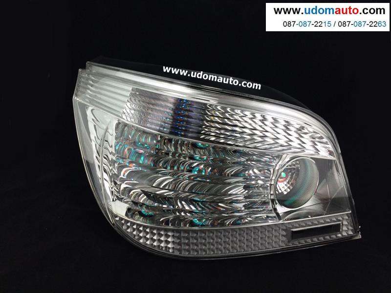 ไฟท้าย BMW E60 (สีขาวล้วน) ปี04-08 / Taillight, 520d, 523I, 525iSE, LCI, LED
