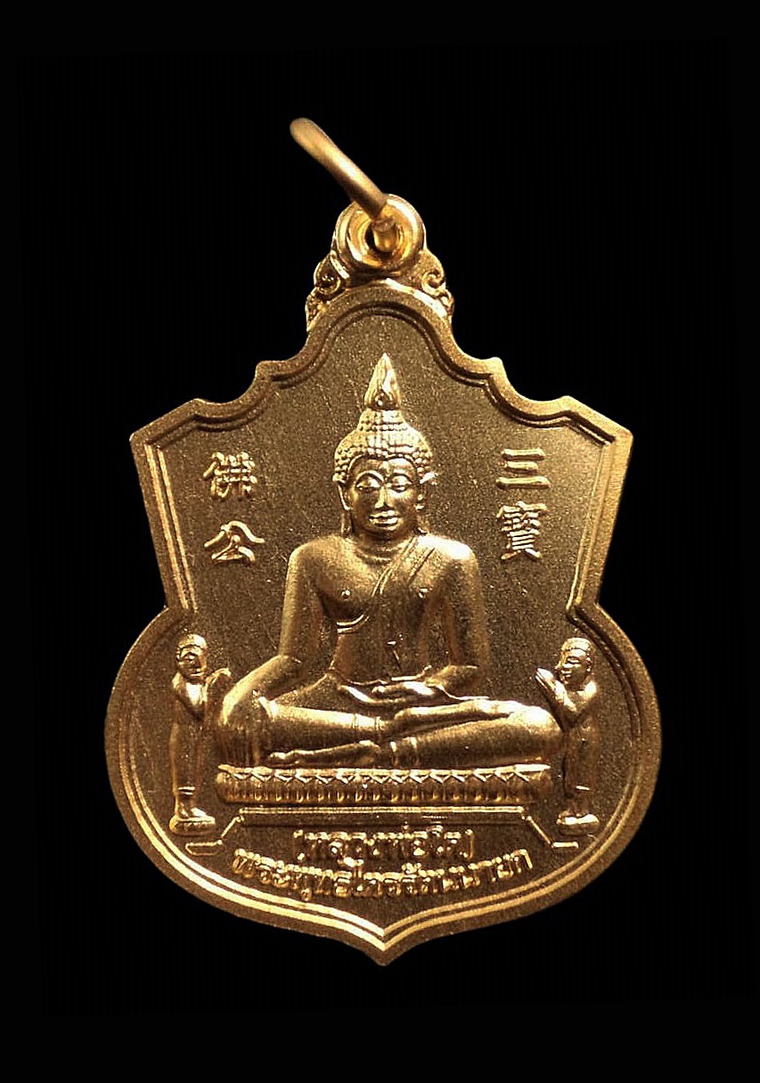 เหรียญ หลวงพ่อโต พนัญเชิง อยุธยา หลัง ม.รามคำแหง ถวายปริญญา เจ้าคุณแวว