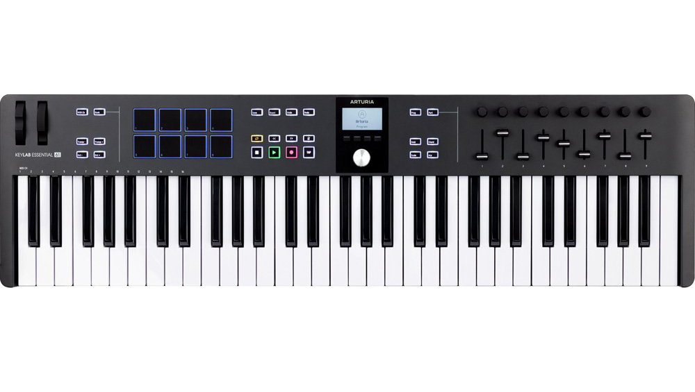 Arturia KeyLab Essential 61 mk3 *ของแท้รับประกัน 1ปี* 61 Key Midi Keyboard Controller, มิดิคีย์บอร์ดคอนโทรลเลอร์